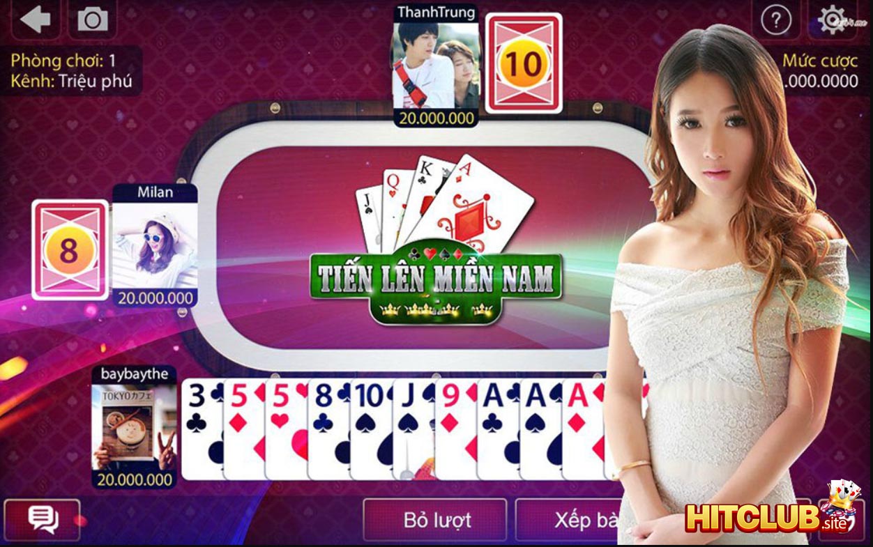 Chơi Tiến lên Miền Nam tại cổng game Hit Club