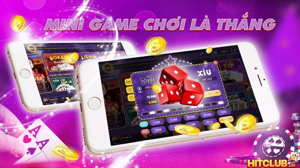 Game trên dưới Hit club